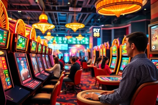 Experience the premium gaming world of fly88 vip with vibrant casino elements and modern digital interfaces.