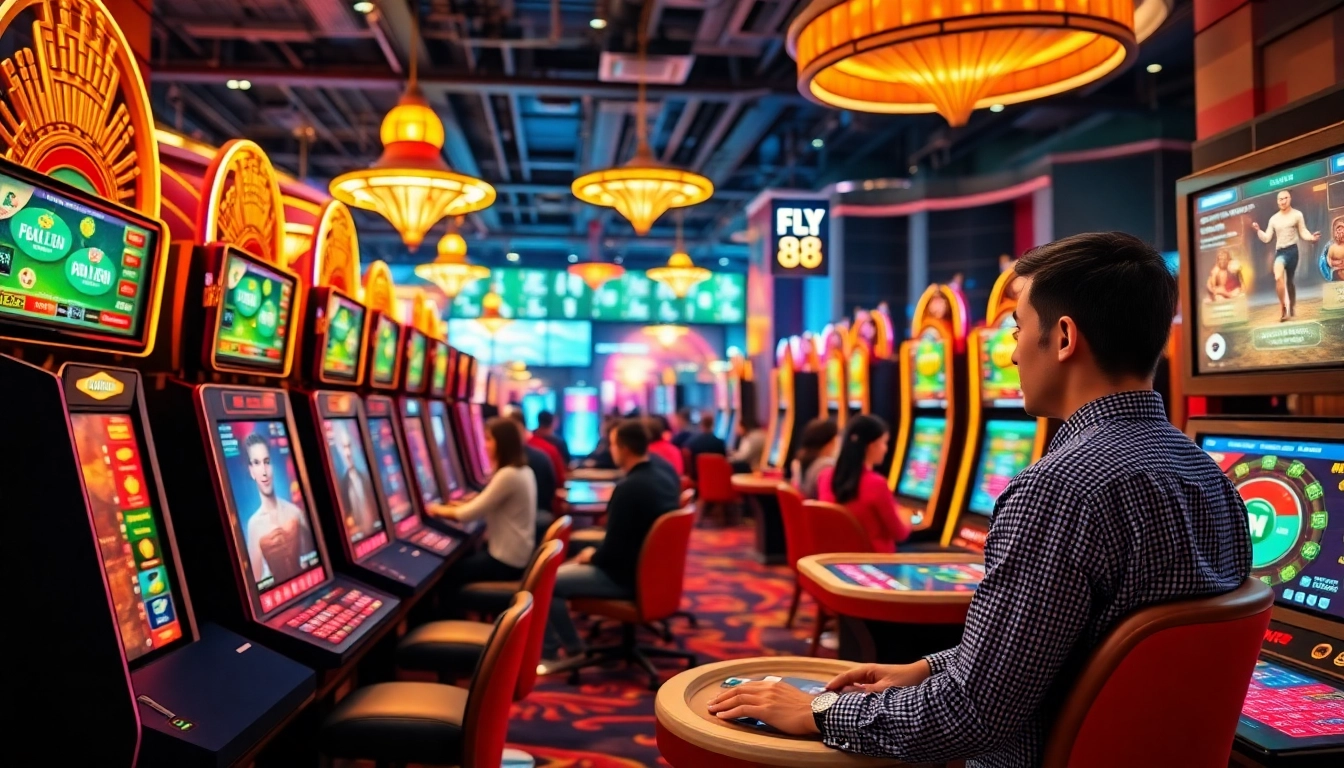Experience the premium gaming world of fly88 vip with vibrant casino elements and modern digital interfaces.