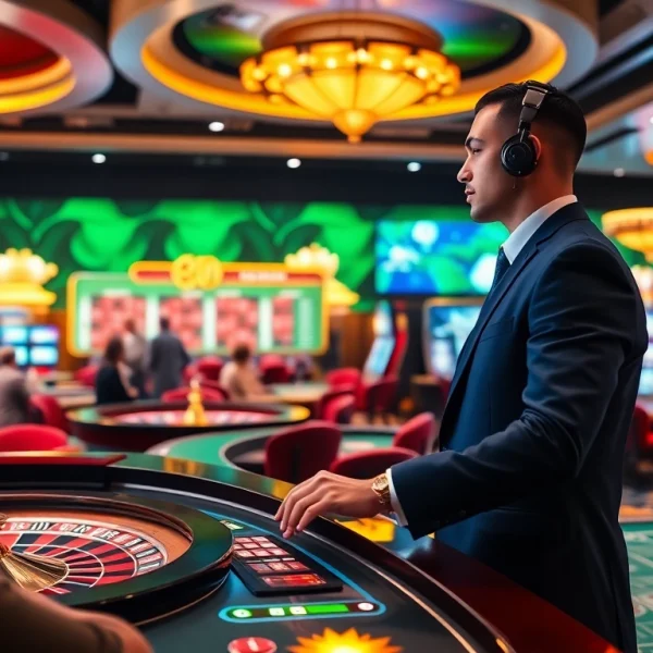 Jouer à casino en ligne dans un environnement vibrant et interactif.