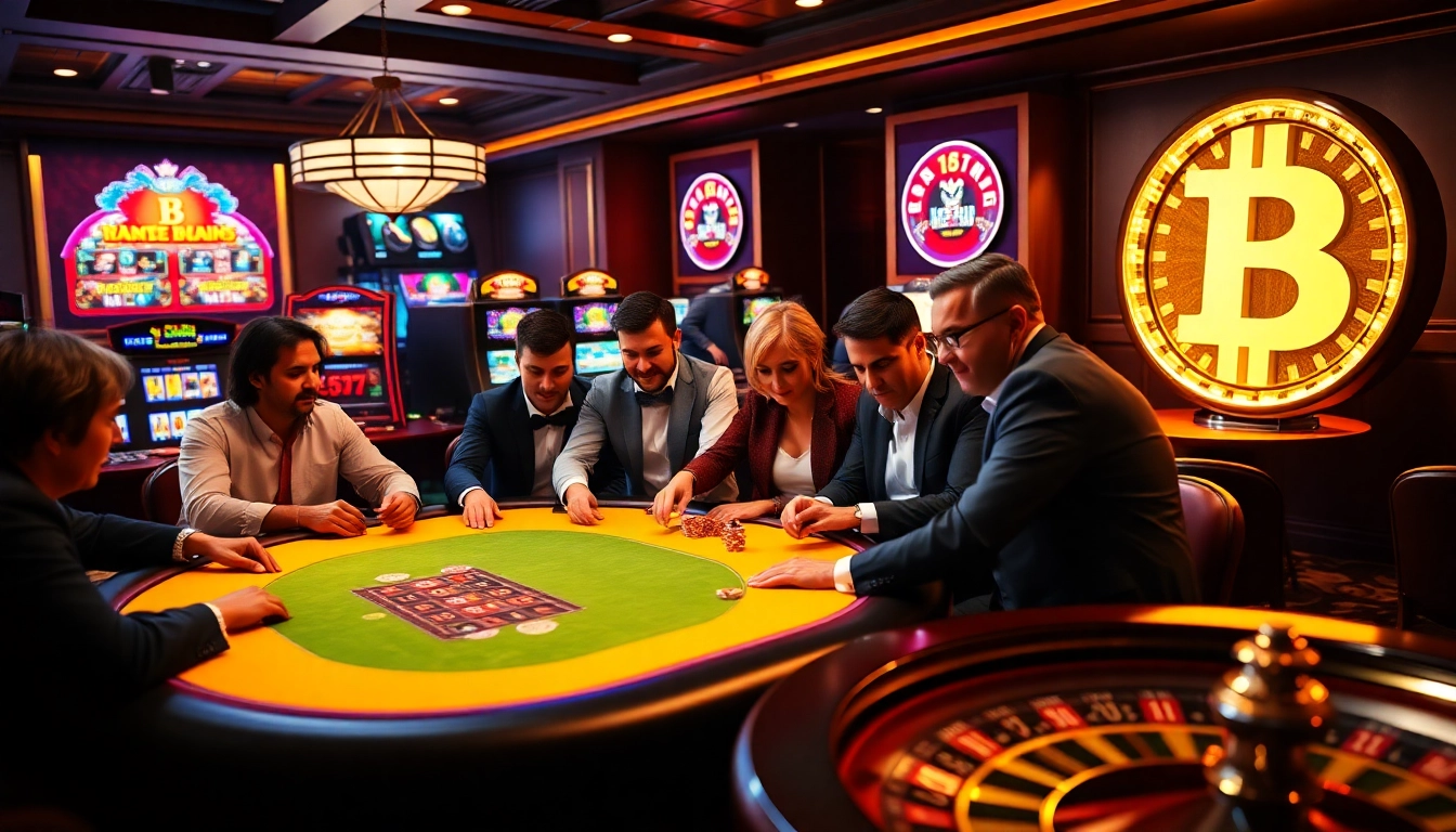 Vivez des jeux palpitants dans les casinos Bitcoin avec du poker, de la roulette et des machines à sous vibrantes.