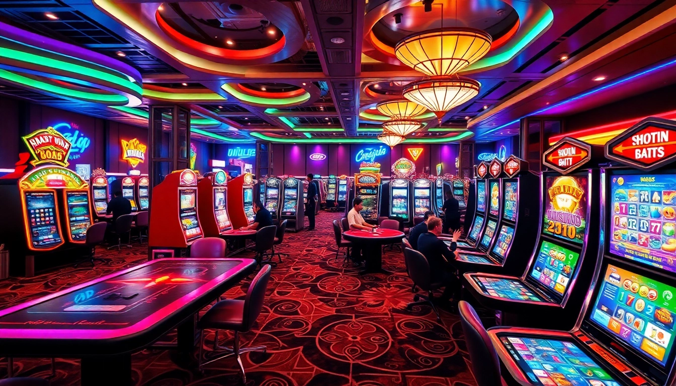 Jouer dans un casino en ligne 2026 avec des machines à sous et tables animées.