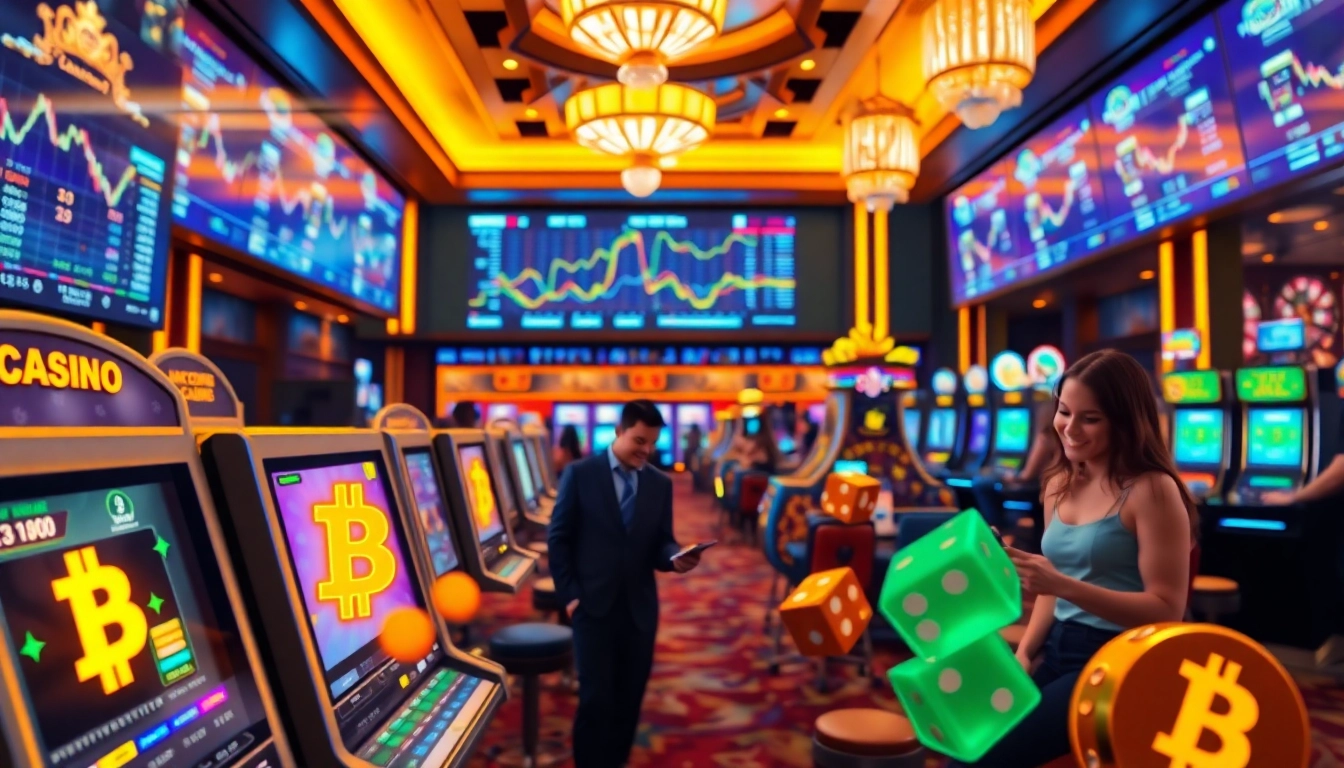 Gagnez avec casino crypto dans une ambiance de jeu numérique vibrante.