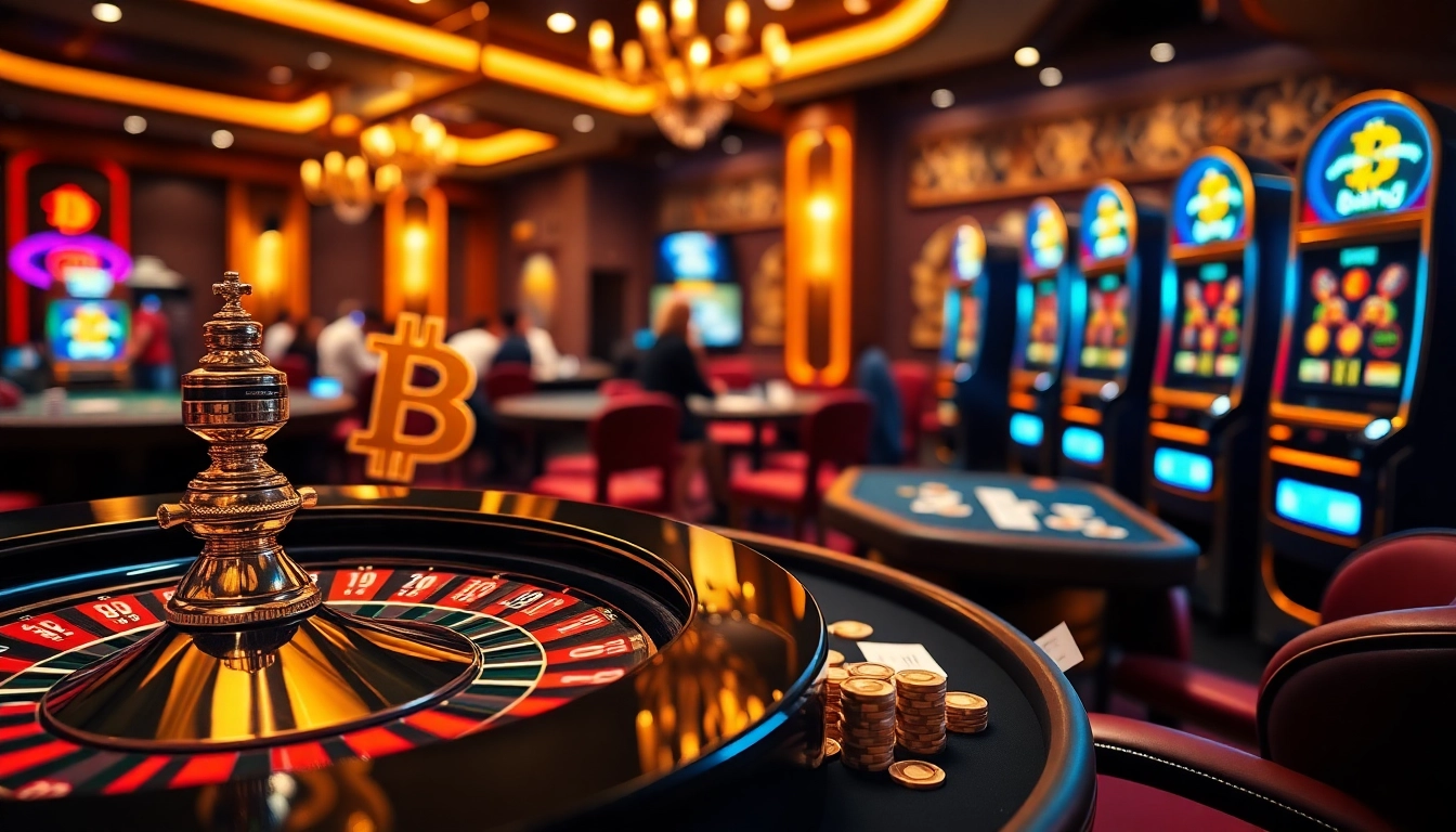 Vivez l'excitation du casino Bitcoin avec des jeux dynamiques et des tables à enjeux élevés.